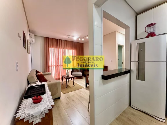 Imagem Apartamento à venda na Praia do Massaguaçu: 2 quartos, mobiliado e reformado, condomínio completo