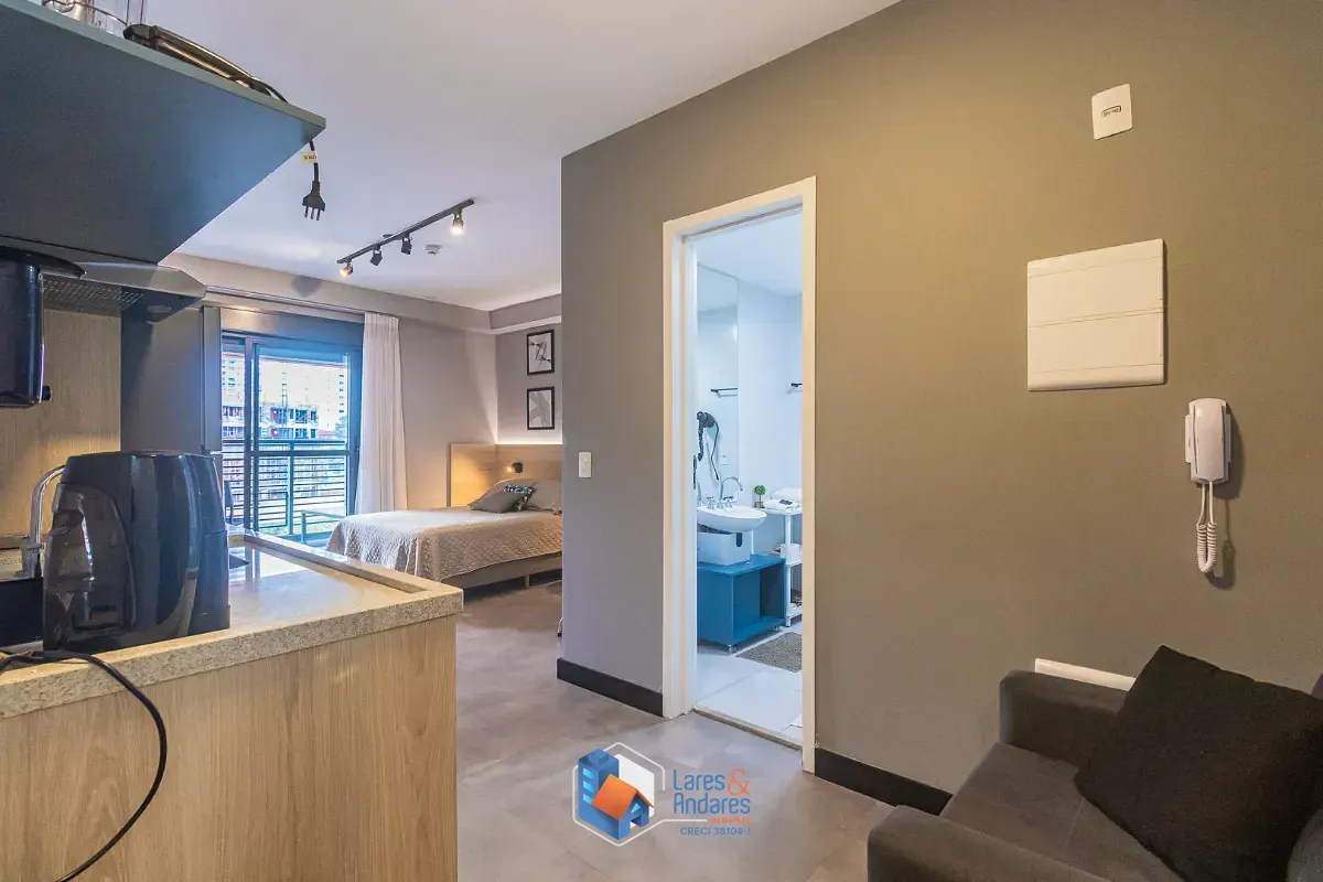 Imagem Studio para venda em Brooklin com 1 quarto, 35m²