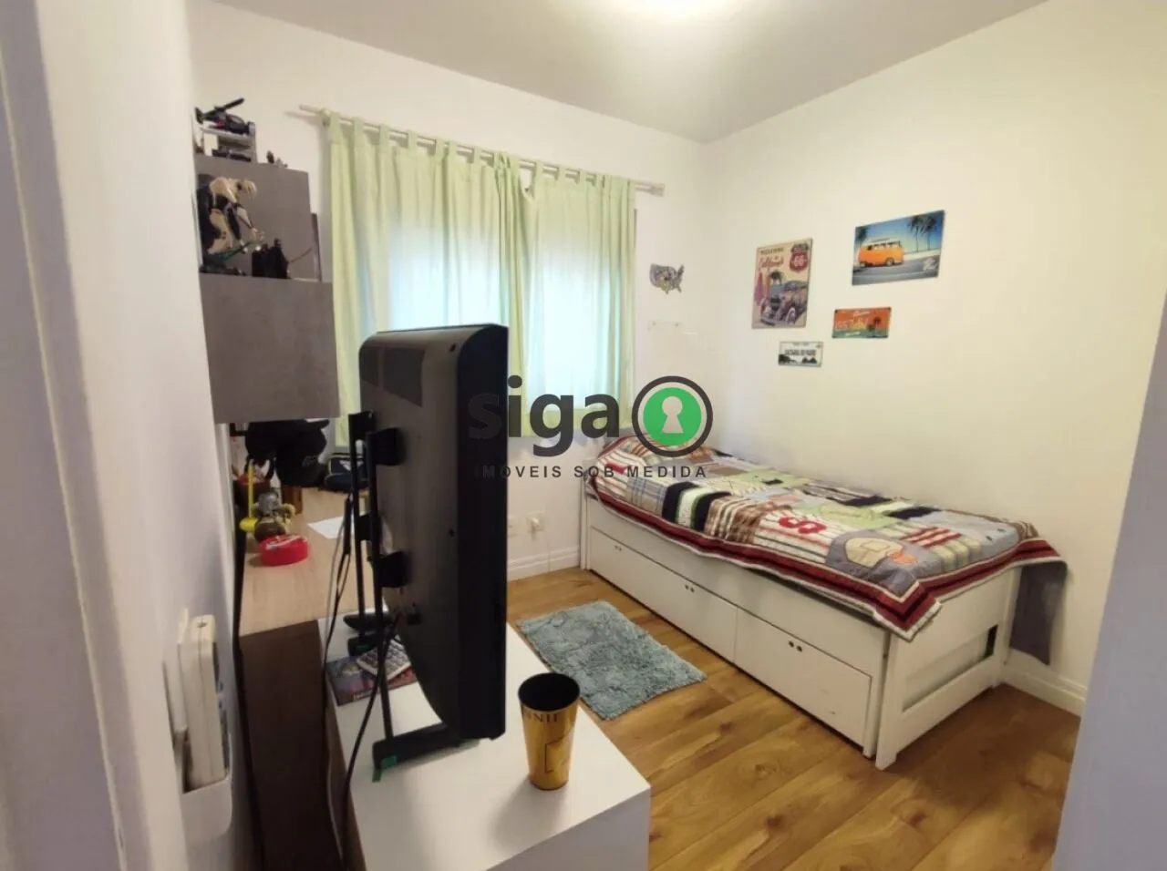 Imagem Apartamento à venda, 210m2 com 3 suítes e 4 vagas no Portal do Morumbi.