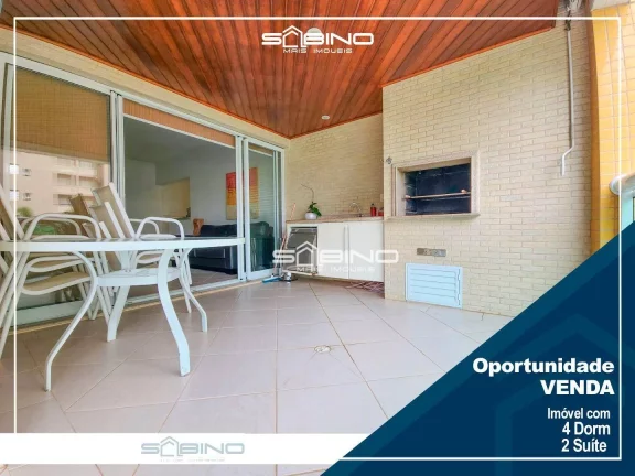 Foto do imóvel Apartamento Pé na Areia à Venda, com 4 Dormitórios 137 m² em Riviera de São Lourenço - Bertioga S/P