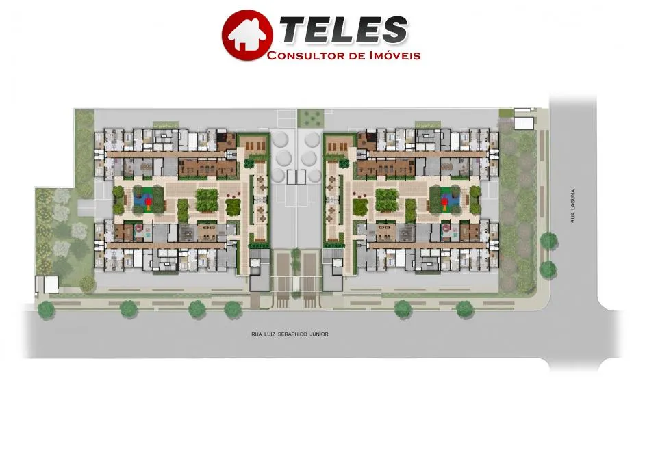 Imagem Residencial Laguna 380 próximo Metrô Granja Julieta.
