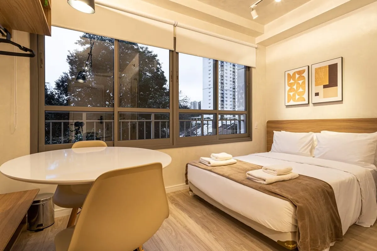Foto do imóvel Apartamento com 1 Quarto para alugar, 22m² - Vila Mariana em Rua Coronel Lisboa, 550 - Vila Mariana, São Paulo - SP