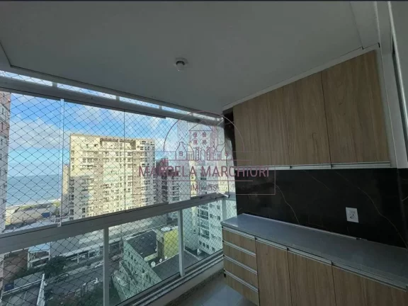 Foto do imóvel Apartamento com 3/4 armários planejados e vista para o mar