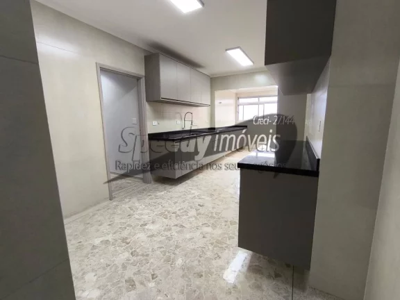 Imagem Apartamento em Santos na orla da praia 3 dormitórios