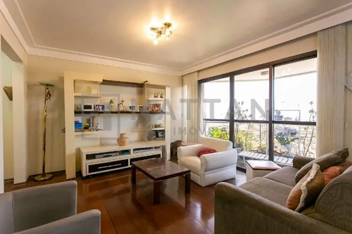 Imagem Apartamento à venda com 3 dormitórios na Chácara Santo Antônio, 155 m² e suíte