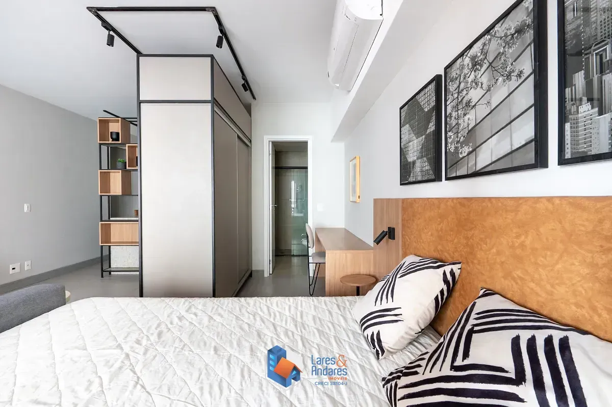 Imagem Studio para venda em Campo Belo com 1 quarto, 45m²