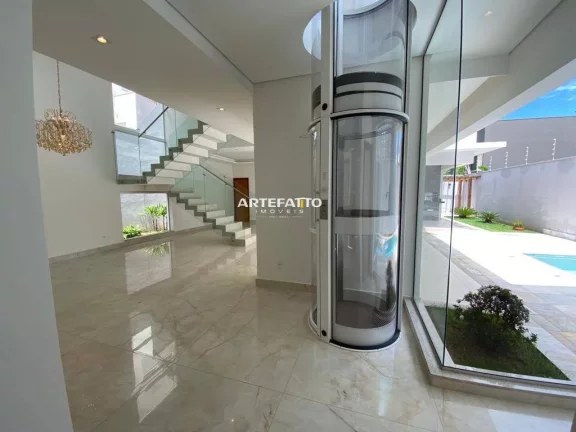 Imagem Casa de condomínio à venda, no Residencial São Vicente, em Franca, Chácara Espraiado, com 4 quartos, 306m2