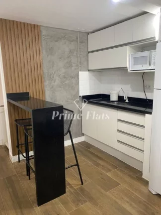 Imagem Flat disponível para locação no Ninety Hotel, com 33m², 1 dormitório e 1 vaga