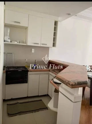Imagem Flat disponível para venda no Le Bougainville, com 57m², 1 dormitório e 1 vaga de garagem