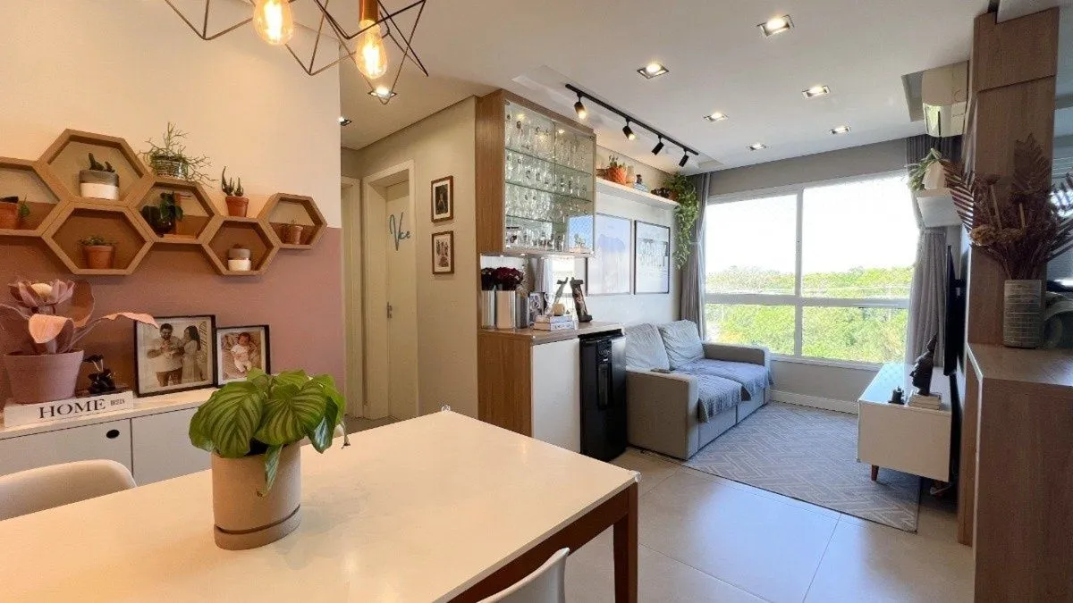 Imagem 2 dormitórios no Jardim Planalto, semi mobiliado e infra completa!