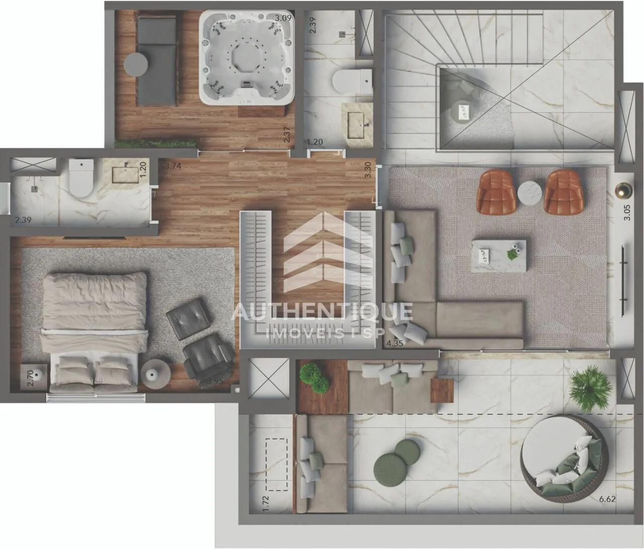 Imagem Living Hereditá Ipiranga - Apartamento à venda no bairro Ipiranga - São Paulo/SP, Zona Sul