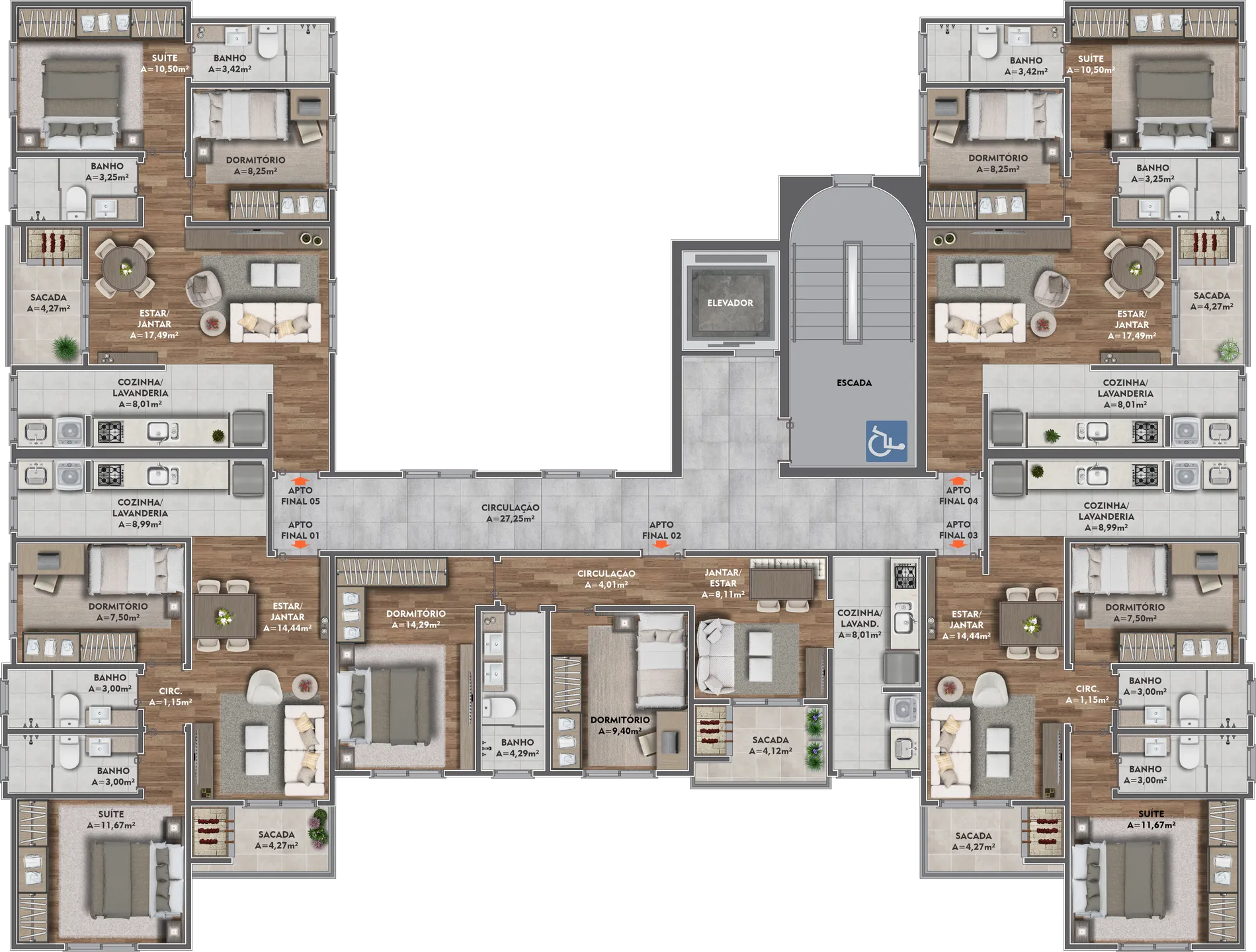 Imagem Apartamento à venda em Caxias do Sul, Sanvitto, com 2 quartos, 57.67m2
