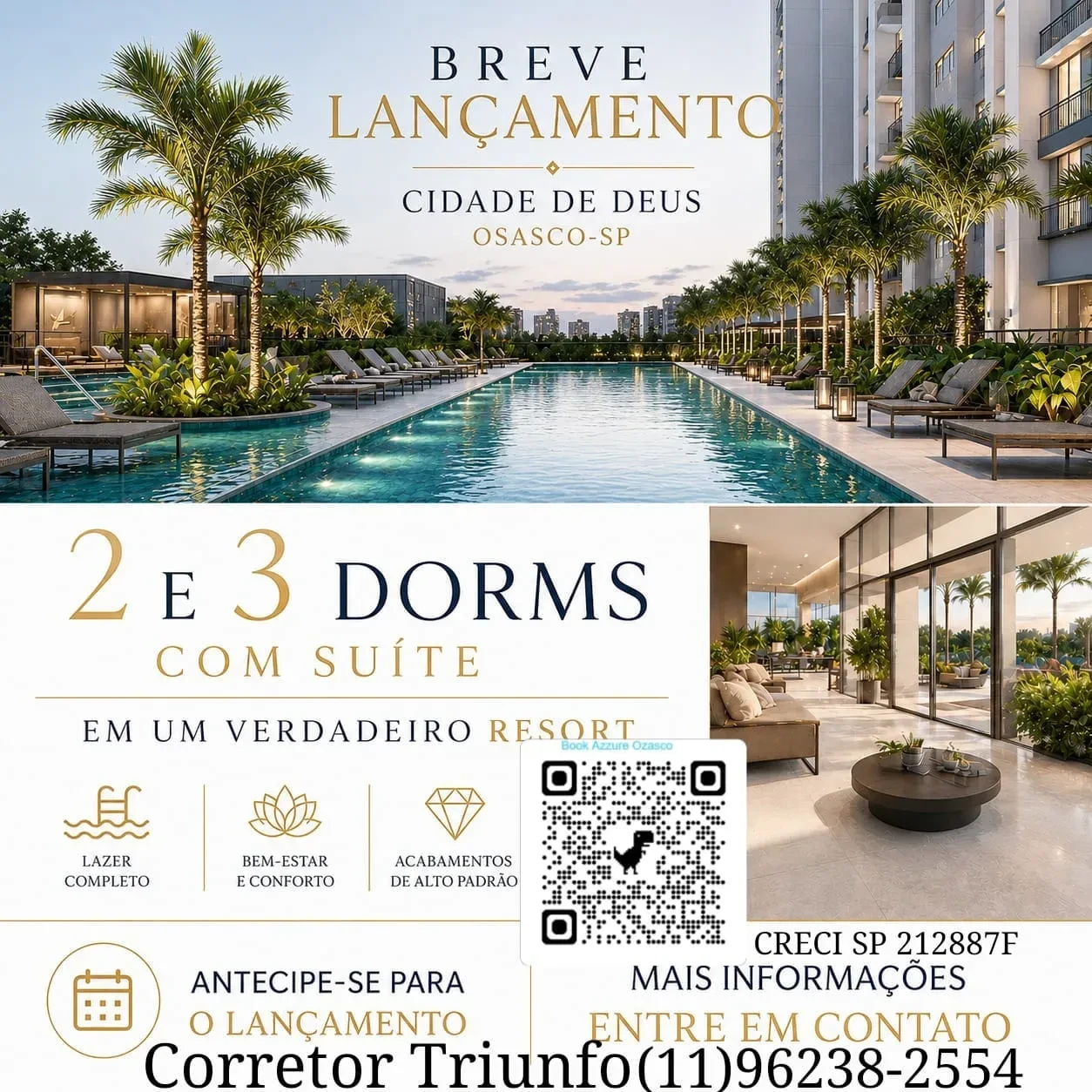 Imagem Apartamento com 3 Quartos à Venda, 120 metros em Umuarama - Osasco
