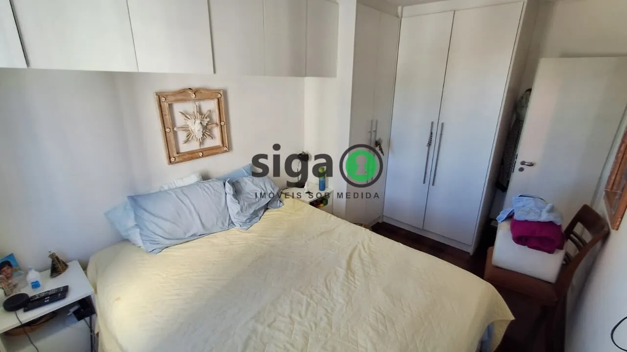 Imagem Apartamento 69 metros com 2 dormitórios 2 banheiros e 1 vaga na Chacara Santo Antonio