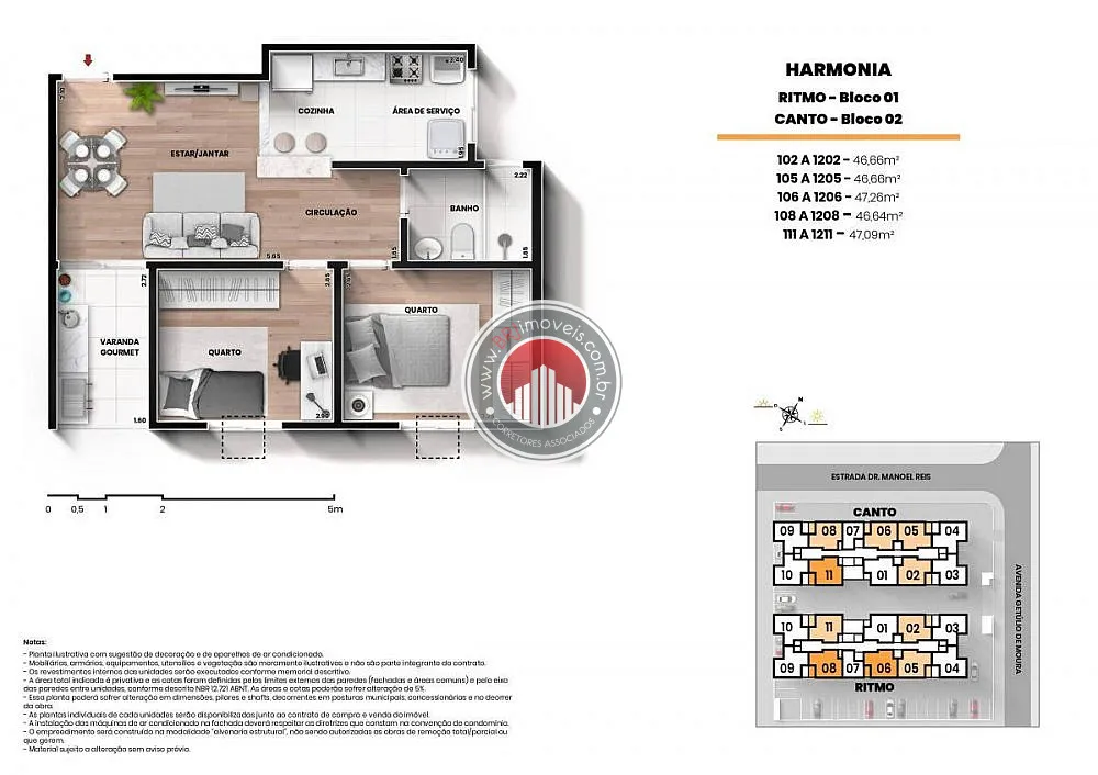 Imagem Apartamento em Lançamentos no bairro Centro - Nilopolis, RJ
