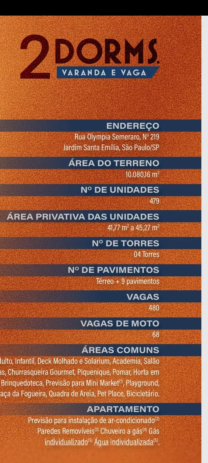 Imagem Apartamento com 2 Quartos à Venda, 45 m² em Jardim Santa Emília - São Paulo