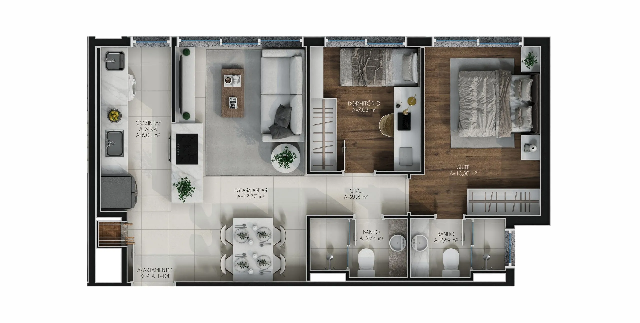 Imagem Apartamento à venda em Porto Alegre, Jardim Botânico, com 3 quartos, 79m2