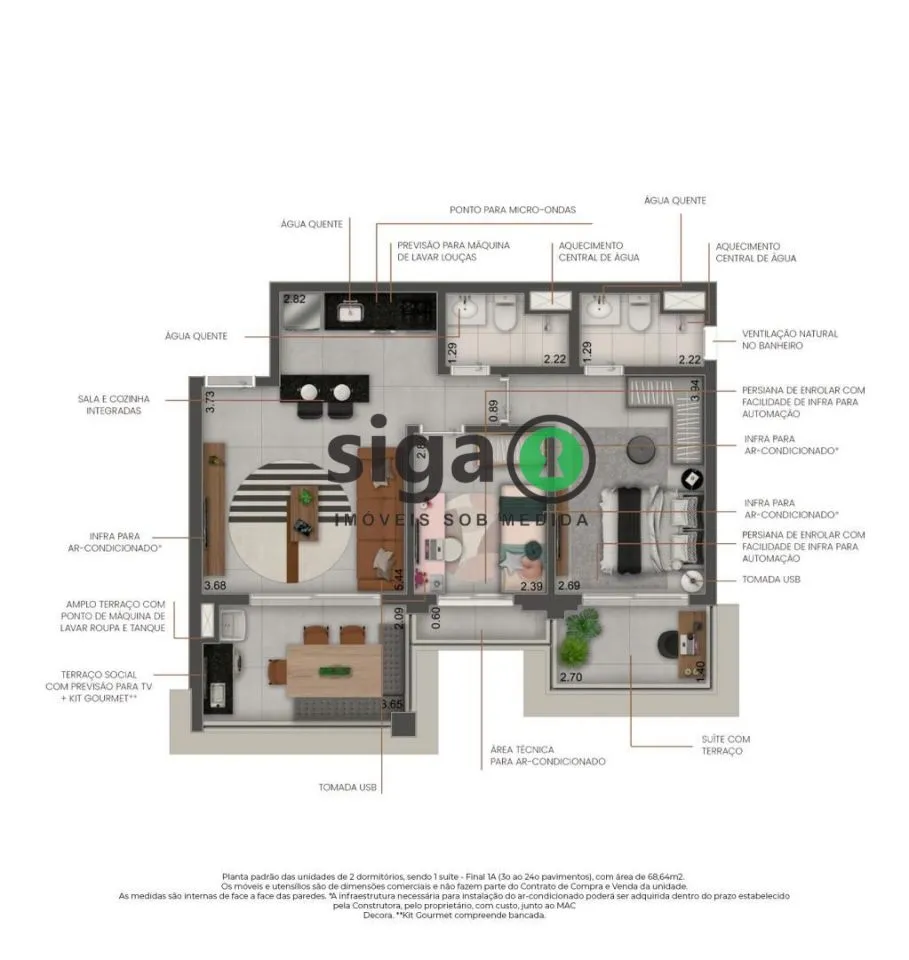 Imagem Apartamento para venda na Vila Madalena, São Paulo - SP