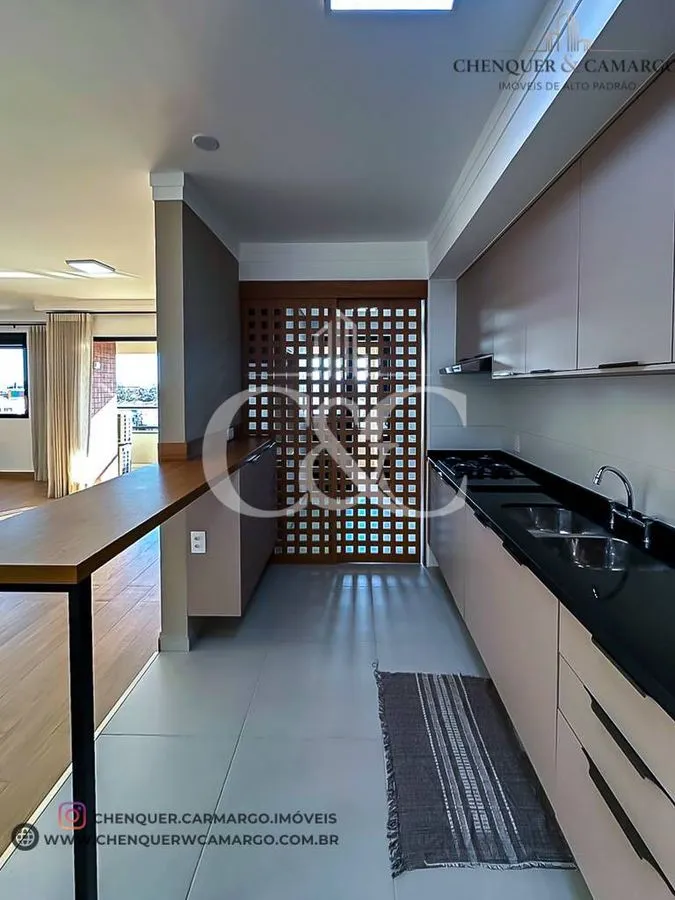 Imagem Apartamento para alugar no Chronos Residencial Jundiaí, 95m², vista Serra do Japi e 2 vagas