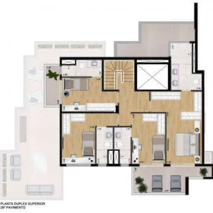 Imagem Apartamento com 3 Quartos à Venda, 153 m² em Jardim - Santo André