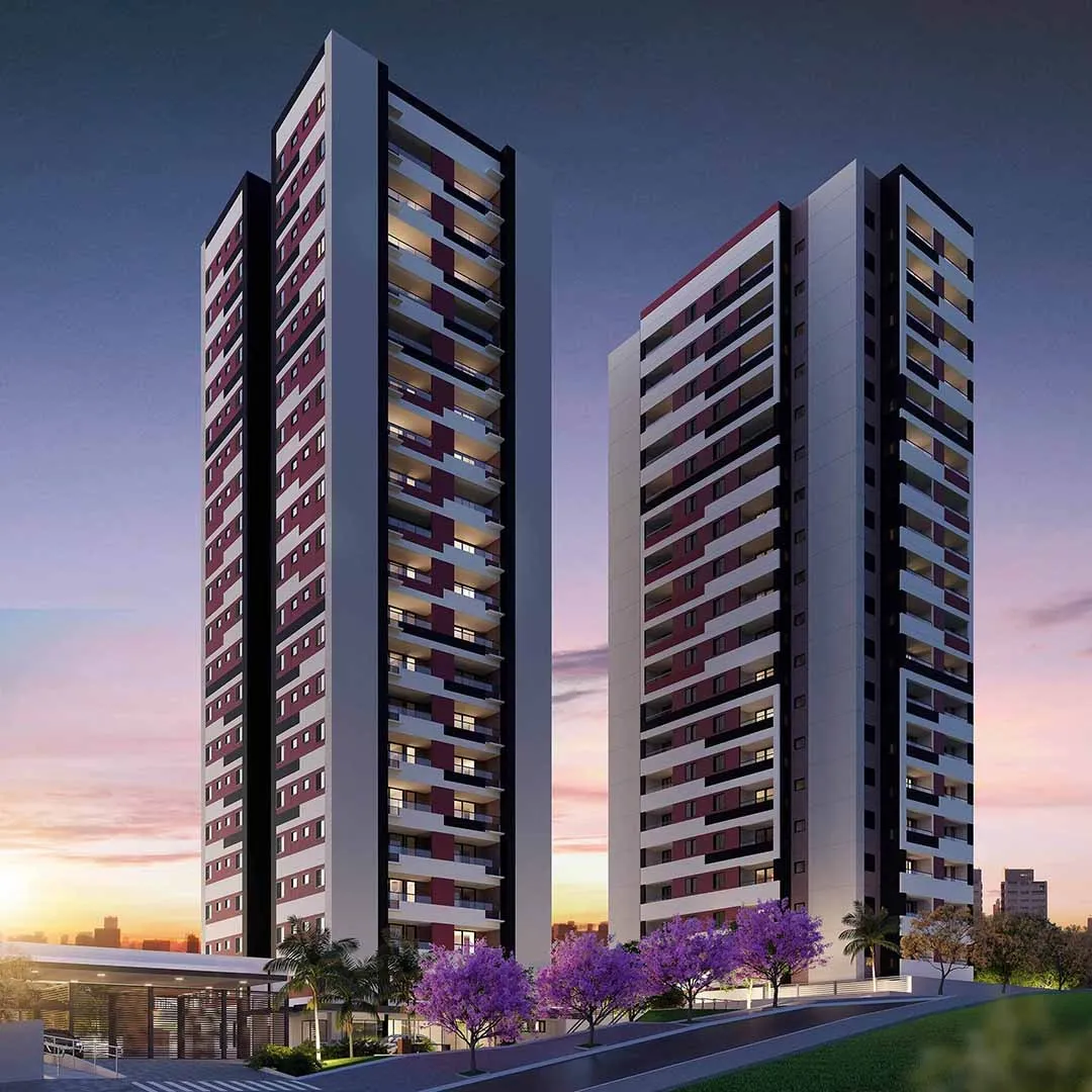 Foto do imóvel VALE VERDE - PLANETA: Apartamento Studio de 46,20m² com 1 Suíte e Varanda em JARDIM GUARUJÁ, SOROCABA - SP