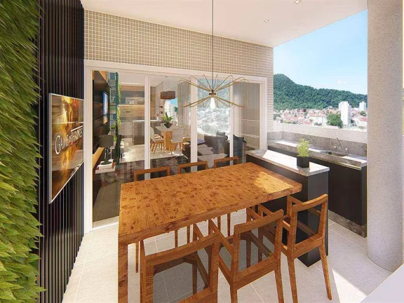 Imagem Apartamento com 3 dorms, Canto do Forte, Praia Grande - R$ 1.67 mi, Cod: 2371