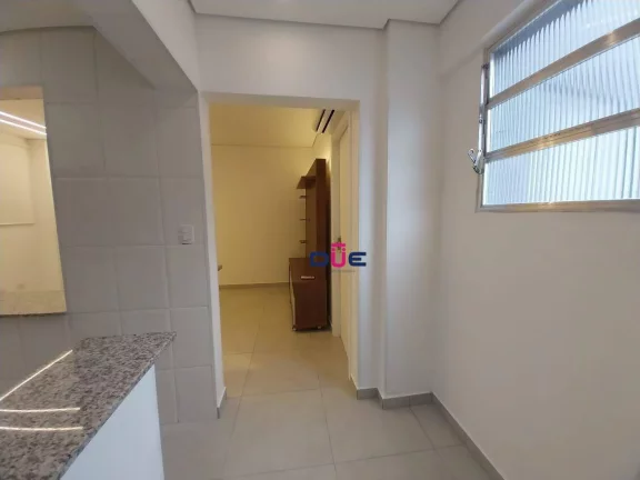Imagem Apartamento com 1 dormitório à venda, 38 m² por R$ 385.000,00 - Pompéia - Santos/SP