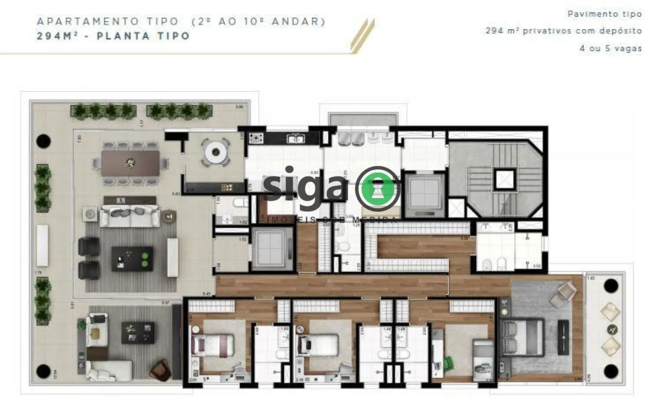 Imagem Apartamento para venda no Ibirapuera, São Paulo - SP