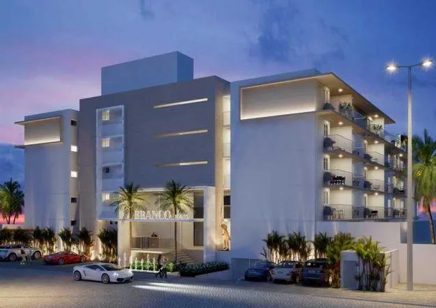 Imagem Flat pé na areia no Bessa com varanda gourmet, mobiliado, lazer completo e excelente potencial para moradia ou investimento.