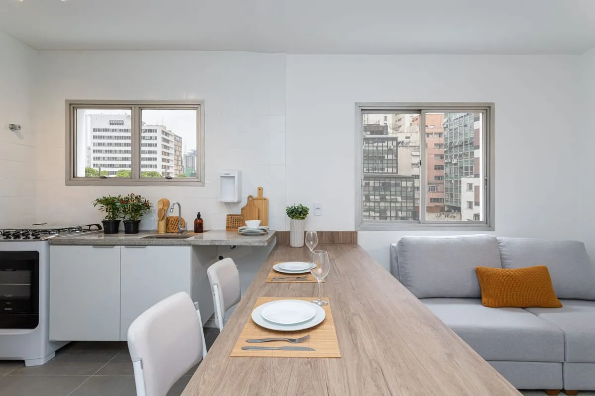 Imagem Apartamento com 1 Quarto para alugar, 32m² - Consolação