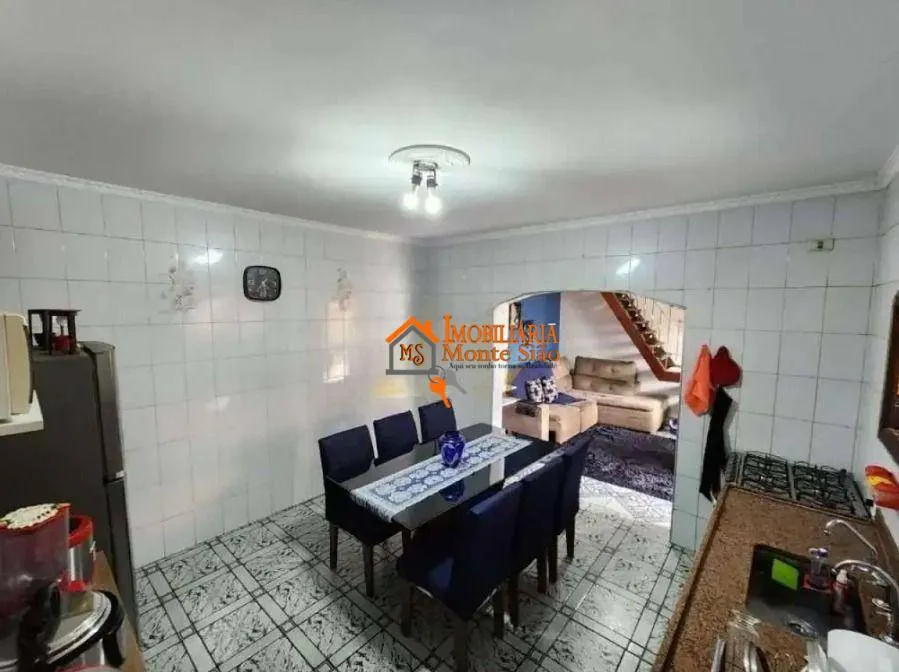 Imagem Sobrado com 3 dormitórios à venda, 150 m² por R$ 636.000,00 - Jardim Eusonia - Guarulhos/SP