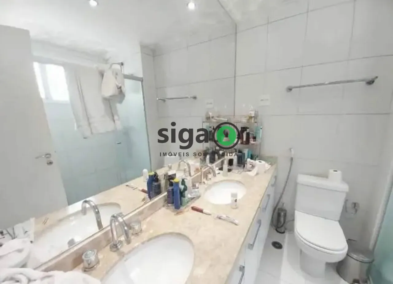 Imagem Apartamento à venda no Brooklin | 135m² | 3 suítes | Varanda gourmet envidraçada | Lazer completo |