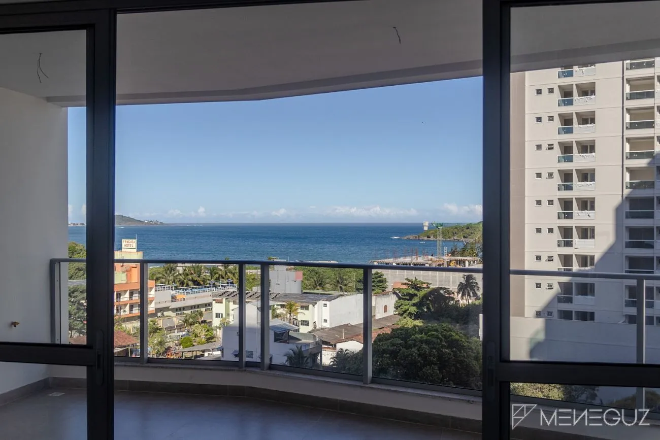 Imagem Apartamento 2 Quartos (1 Suíte) na Praia do Morro - Vista para o Mar e Lazer Completo na Cobertura