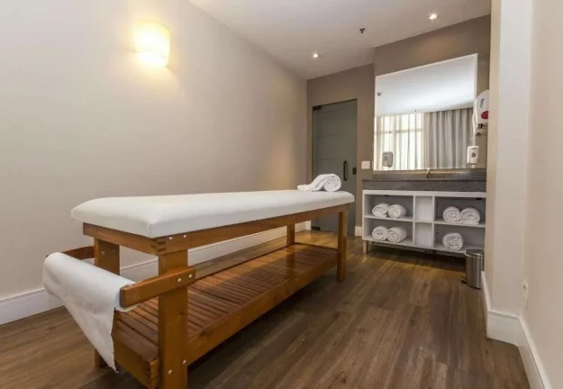 Imagem Flat disponível para locação no Transamerica Executive Jardins, com 50m², 1 dormitórios e 1 vaga