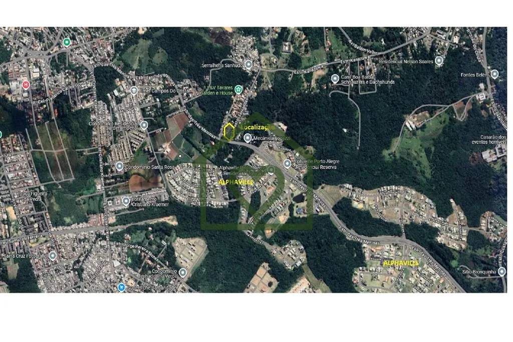 Imagem Terreno localizado na Estrada 3 Meninas, em uma importante via do Bairro Vila Nova em processo de du...