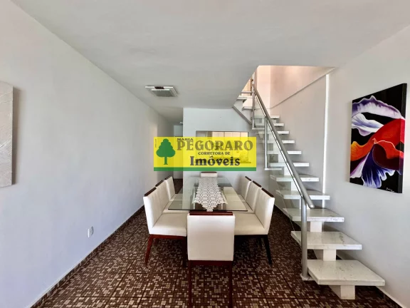 Imagem Cobertura Duplex de Luxo com Vista Exclusiva para o Mar em Martim de Sá, Caraguatatuba-SP: 4 Quartos, 2 Suítes, 3 Salas, 3 Banheiros, 2 Vagas de Garagem, 197m².