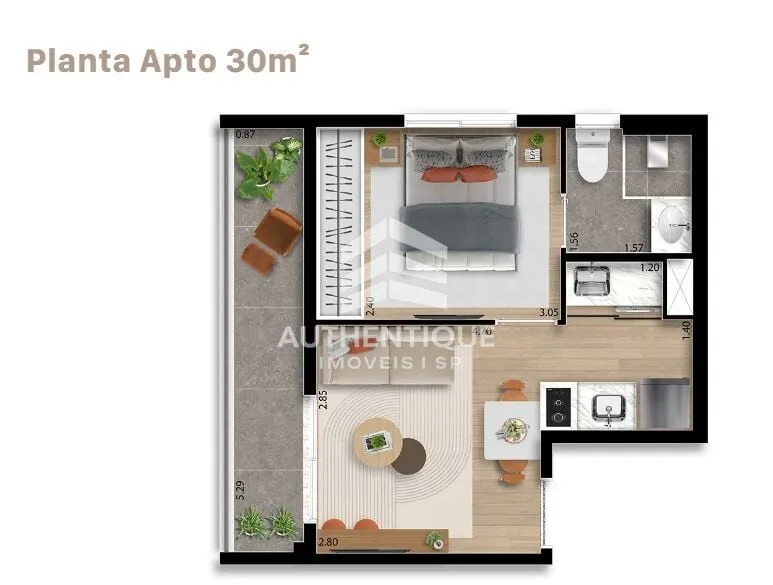 Imagem Welconx Vila Olímpia - Apartamento à venda no bairro Vila Olímpia - São Paulo/SP, Zona Sul
