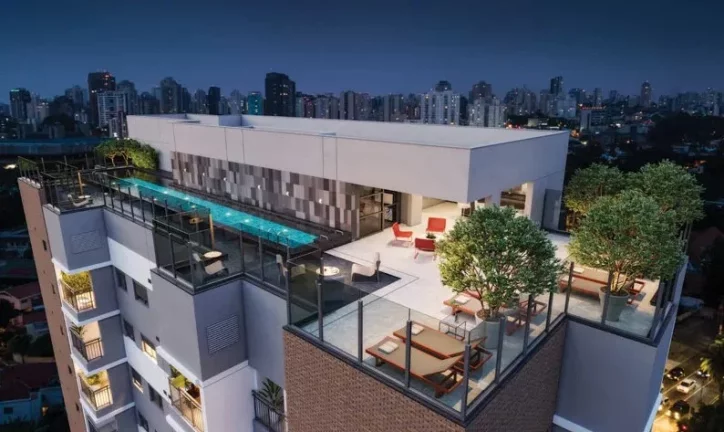 Imagem Apartamento à Venda em Moema Com 2 Dormitórios Sendo 1 Suíte e 1 Vaga