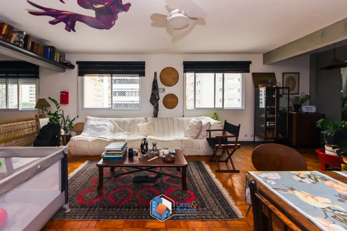 Imagem Apartamento para venda em Cerqueira César com 3 quartos, sendo 1 suíte, 153m²