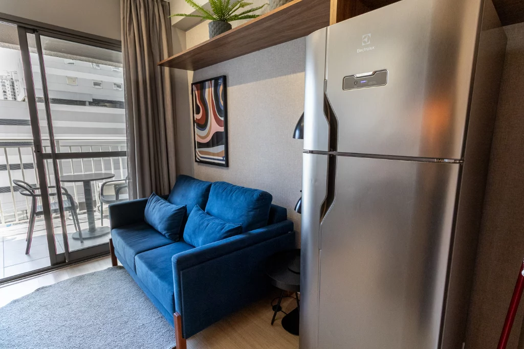 Foto do imóvel Apartamento à venda em São Paulo, Vila Nova Conceição, com 1 quarto, 26m2 em Santo Amaro