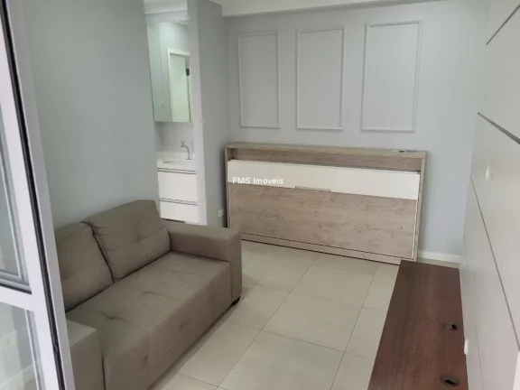 Imagem Venda de Apartamento na Vila Andrade: 1 Quarto, 2 Salas, 1 Banheiro, 1 Vaga de Garagem, 38m² - São Paulo-SP