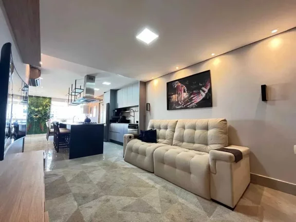 Imagem Apartamento mobiliado com 3 dormitórios sendo 2 suítes e 2 vagas de garagem em Itajaí