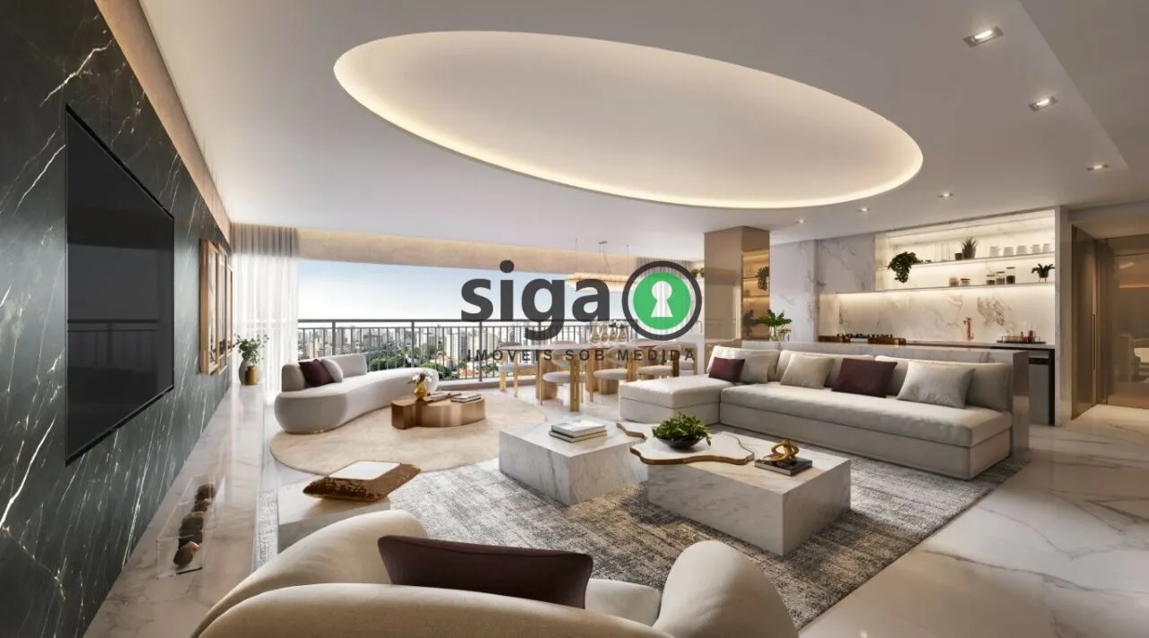 Foto do imóvel Apartamento para venda no Brooklin com 3 quartos e 2 vagas