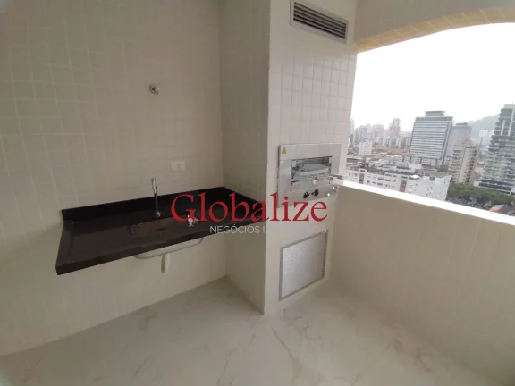 Imagem APARTAMENTO Á VENDA COM 2 DORMITÓRIOS, 2 SUÍTES E VAGA DE GARAGEM NO BAIRRO DO BOQUEIRÃO EM SANTOS POR R$ 787.000,00.