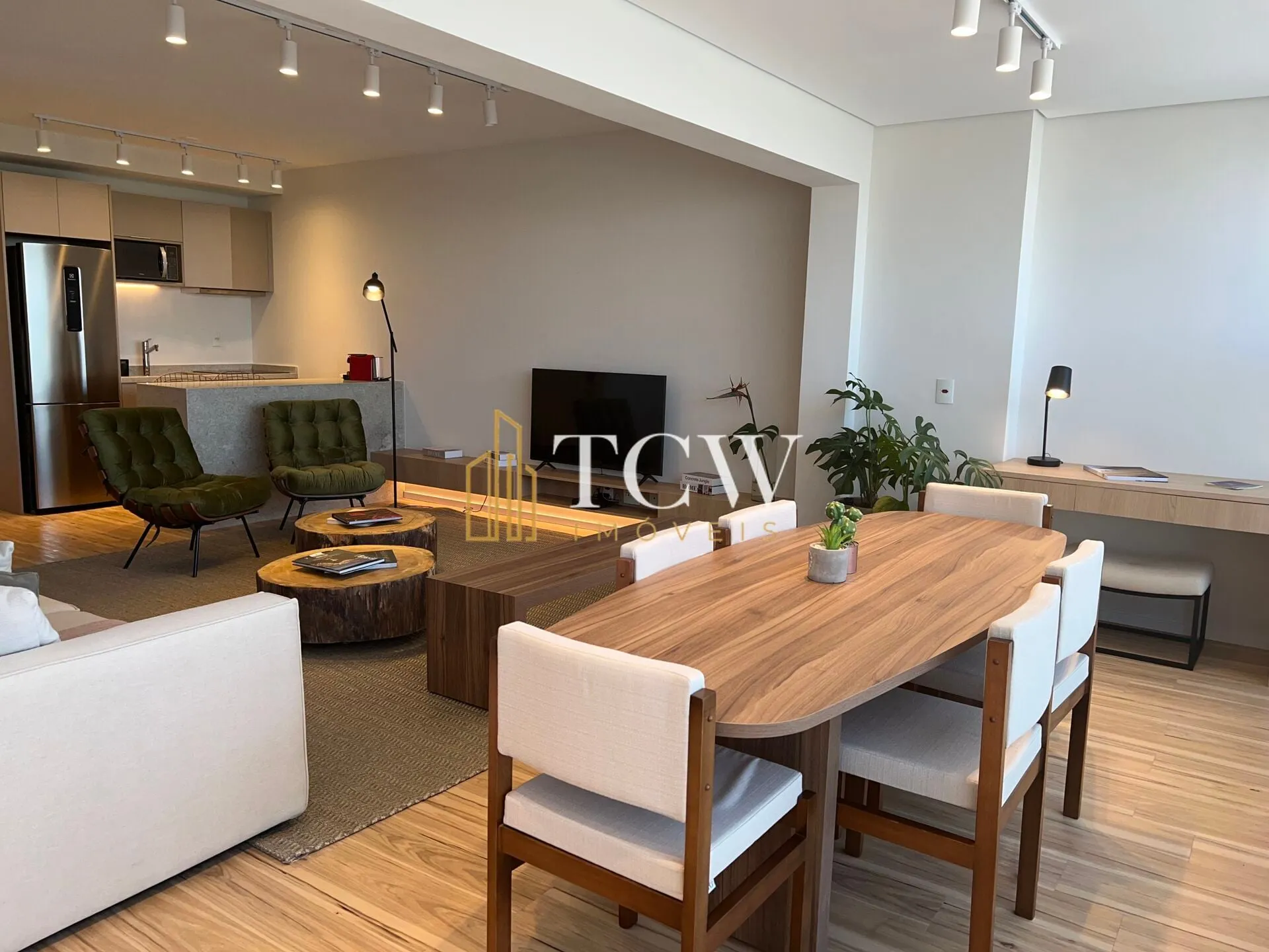 Imagem Apartamento Mobiliado para Locação em Pinheiros | 1 Suíte | 66 m² | 1 Vaga | São Paulo/SP