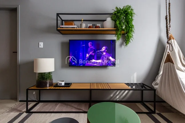 Imagem Apartamento impecável, totalmente mobiliado e repaginado por arquiteto, unindo sofisticação e pra...
