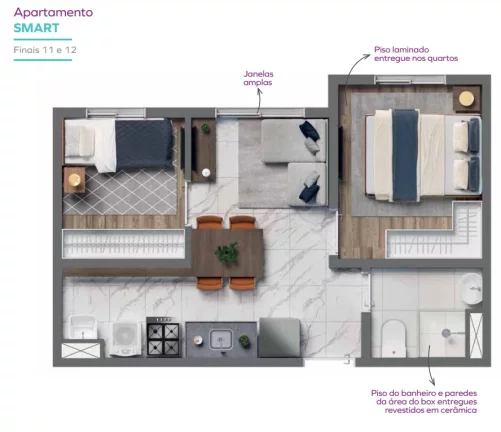 Imagem Apartamento à venda no bairro Sacomã - São Paulo/SP