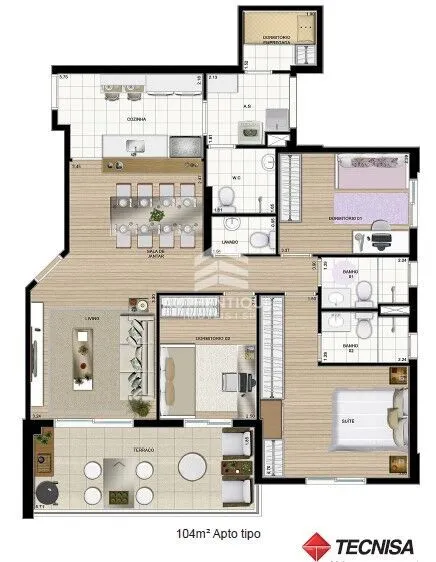 Imagem ARCADIA CENTRO SAO BERNARDO DO CAMPO - Apartamento no Centro de São Bernardo do Campo à venda