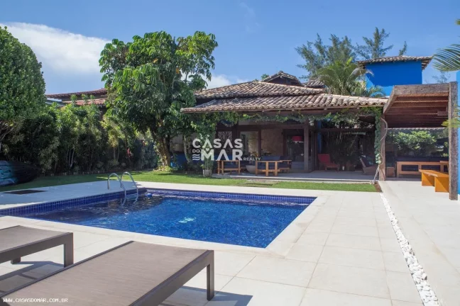 Imagem Casa de Luxo Frente Mar em Condomínio Exclusivo em Vila Luiza, Búzios-RJ - 4 Quartos, 4 Suítes, 5 Banheiros, 3 Vagas de Garagem!