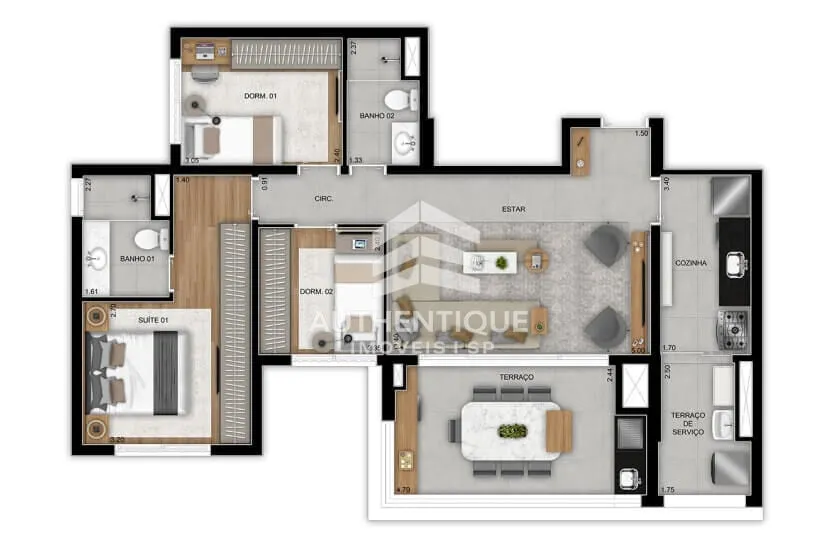 Imagem VERDANA JARDIM PRUDENCIA - Apartamento no bairro Jardim Prudência à venda